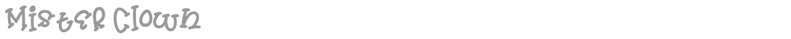 Mister Clown font preview